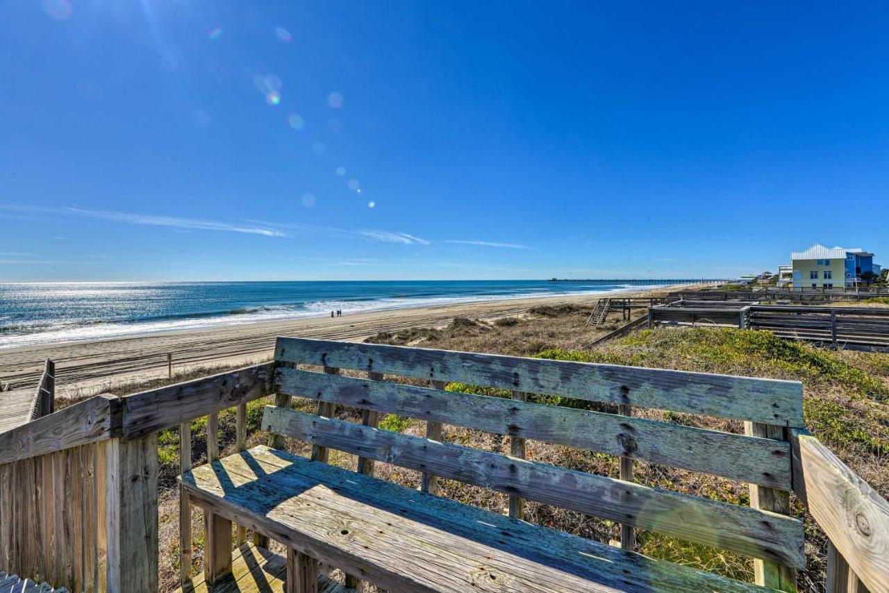 West Of The Moon Ocean Apt With Beach Access! Емералд Айл Екстериор снимка